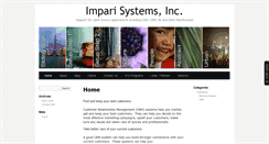 Desktop Screenshot of imparisystems.com